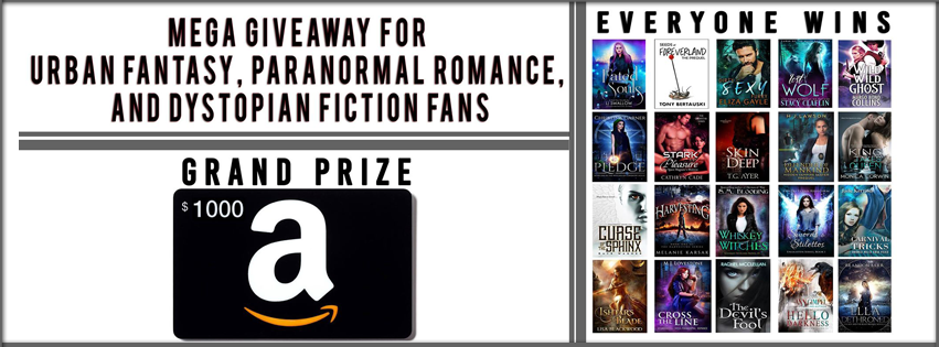 Mega Giveaway For Urban Fantasy, Paranormal Romance, And Dystopian Fiction Fans